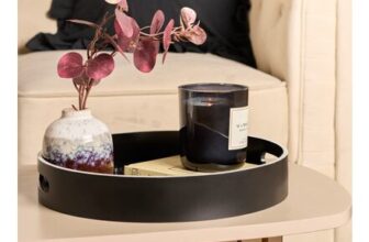 OHS round Storage Tray – Monochrome, 30 X 30 X 5cm