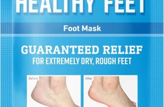 OKeeffes Healthy Feet Foot Mask Intensive Moisturising Sock Treatment for Extremely Dry, Rough Feet & Cracked Heels Visible Results in One Use