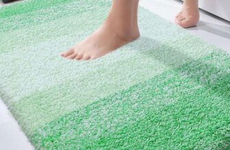 OLANLY Bathroom Rug 30×20, Extra Soft Absorbent Microfiber, Rubber Backing, Quick Dry