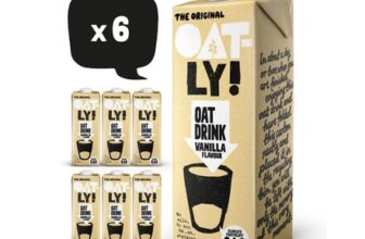 Oatly Vanilla Drink 1 Litre (Pack of 6)