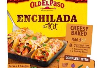 Old El Paso Cheesy Baked Enchilada Dinner Kit