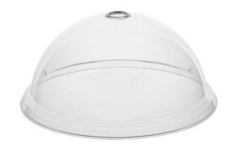 Olympia Kristallon PC Domed round Plate Cover 260x120mm