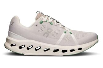 On Running Mens Cloudsurfer 1 Running Shoes (Pearl/Ivory) – Size 7-12