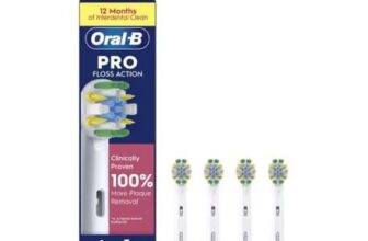 Oral-B Pro Floss Action Toothbrush Heads 4 Pack