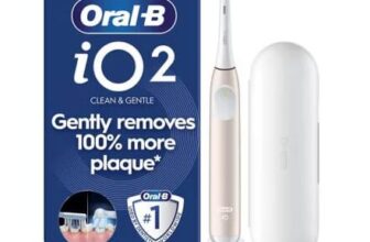 Oral-B iO2 Calm Pink Electric Toothbrush Travel Case