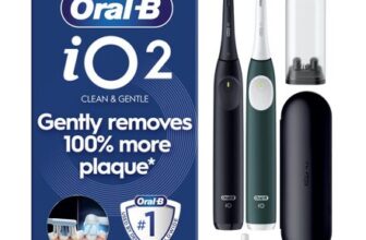 Oral-B iO2 Duo Electric Toothbrushes with 2 Heads, Case