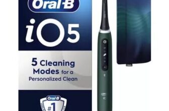 Oral-B iO5 Forest Green Electric Toothbrush Travel Pouch