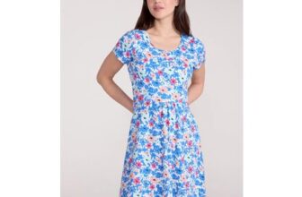 Orchid Patterned Womens UV Dress