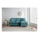 Orla Right Hand Chaise Sofa Manhattan Charcoal