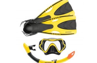 Osprey Mask, Snorkel and Fin Set Sixe XXL (UK Adult 10-12)