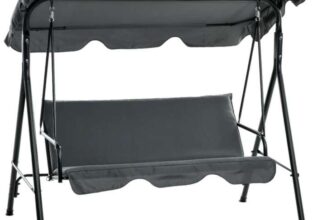 Outsunny 3 Seater Garden Swing Chair, Outdoor with code