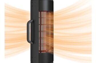 Outsunny Electric Parasol Mounted Patio Heater,