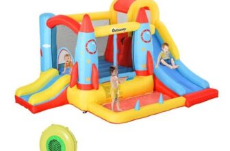 Outsunny Kids Bounce Castle House,
