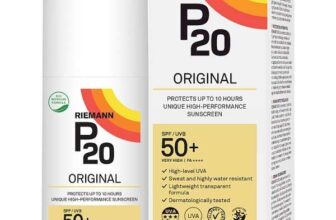 P20 Original Suncream Spray SPF50 200ml – Free C&C