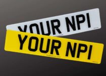 PAIR UK Car Number Plates Replacement Front & Rear Road Legal, DVLA Registered – w/Code – Sold by YNP_Your Number Plates