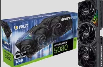 PALIT GeForce RTX 5080 16 GB Gaming Pro OC Graphics Card Free PRAGMATA