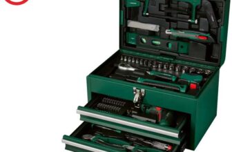 PARKSIDE Tool Set With Cordless Screwdriver – 92 Pieces