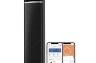 PHILIPS CX5120/11 Portable Smart Ceramic Fan Heater – Dark Grey – Free C&C