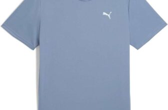 PUMA Essential Blue Poly T-Shirt – Size XXL