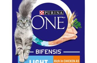 PURINA ONE Light Chicken Dry Cat Food 750g (Pack of 4) – £14.25 Subscribe & Save