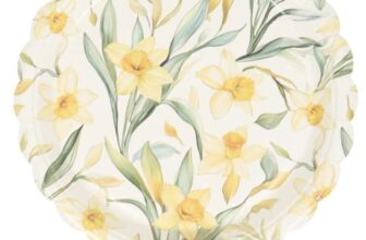 Pack of 8 Spring Floral Paper Plates – Free C&C Only (Selected Stores)