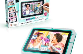 Pad Creator Instant Print Tablet – 8 Kids Touchscreen with Stylus, Camera & Built-In Printer