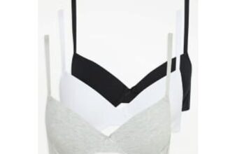 Padded Underwired T-Shirt Bras 3 Pack