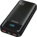 Paidashu 27,000mAh Power Bank PD3.0 QC4.0 22.5W USB-C 3 Output 2 Input LCD Portable With Code Sold By rebxshop