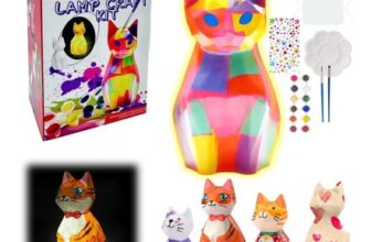Paint Your Own Cat Lamp Kit DIY Night Light