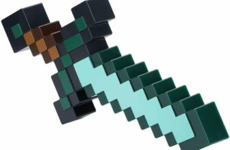 Paladone Minecraft Diamond Sword Light – 3 Dynamic Light Modes – Officially Licensed Minecraft Room Decoration & Collectible