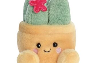 Palm Pals Seyla Succulent Soft Toy 13cm, Golden Brown