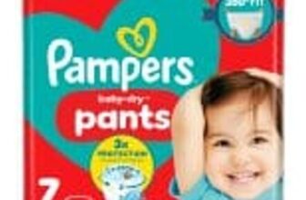 Pampers Baby Dry Nappy Pants Size 7, 16 Nappies, 17kg-19kg16Each