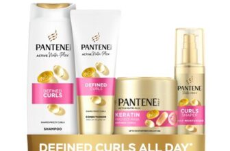 Pantene Pro-v Defined Curls Bundle: Shampoo, Conditioner, Hair Mask, Leave-In