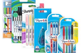 Paper Mate & Sharpie Pens Set Stationery Supplies (S&S £8.08)