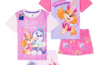 Paw Patrol Girls 2-Pack Short Sleeve PJs Set