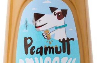 Peamutt Squeezy Peanut Butter Dog Treat 320g – Natural Dog Treat, High Protein, No Added Salt, Sugar or Palm Oil