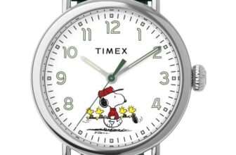 Peanuts x Timex Standard Golf 40mm Synthetic Rubber Strap Watch (with code)