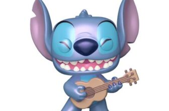Pearlescent Stitch with Ukulele 1044 Lilo & Stitch Hmv Exclusive Funko Pop Vinyl