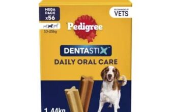 Pedigree DENTASTIX Daily Dental Chews Medium Dog Treat 56 Sticks