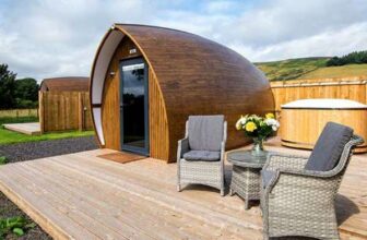 Peel Farm – Glamping Pod Stay for 2 adults