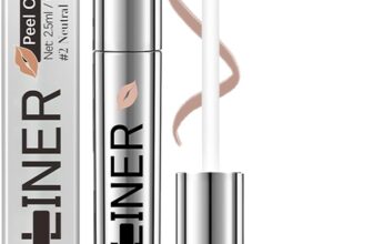 Peel Off Lip Liner Stain, Long-Lasting Lip Stain Peel Off, Easy Peel & Reveal Tattoo Lip Liner with Matte Finish, Waterproof, Transfer-proof, Anti-Smudge Formula (2 Neutral Mauve)