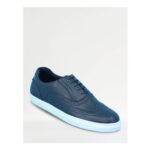 Pegasus Leather Wide Fit Brogue Trainer