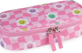 Pencil Case for Boys Girls,Large Capacity Multi-Slot Kids Mark Pouch, Adult Big Pencil Bag with Zipper, Teens Large Storage Pencil Box for School College Middle School Office