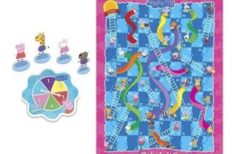 Peppa Pig Printing Board Game Gaming Chutes and Ladders