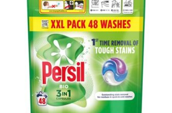 Persil Bio 3-in-1 Washing Capsules, 48 Washes