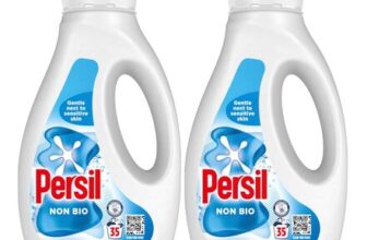Persil Non Bio Laundry Washing Liquid Detergent 2 X 35 Wash