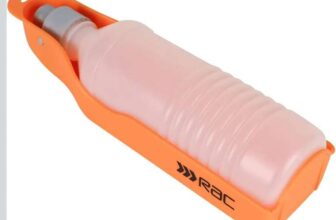 Pet Brands Rac Travel Water Bottle, Orange 500ml