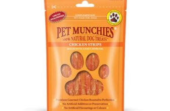 Pet Munchies Chicken Strips Dog Treats Premium Real Meat 90g