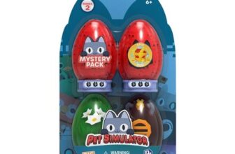 Pet Simulator Pets Mystery Figure 4 Pack (Styles Vary)