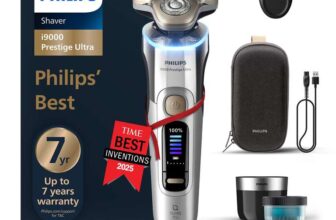 Philips Shaver i9000 Prestige Ultra, Wet & Dry Electric Shaver Model XP9404/31